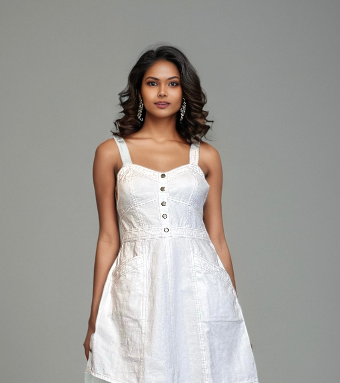 White Glamour Dress
