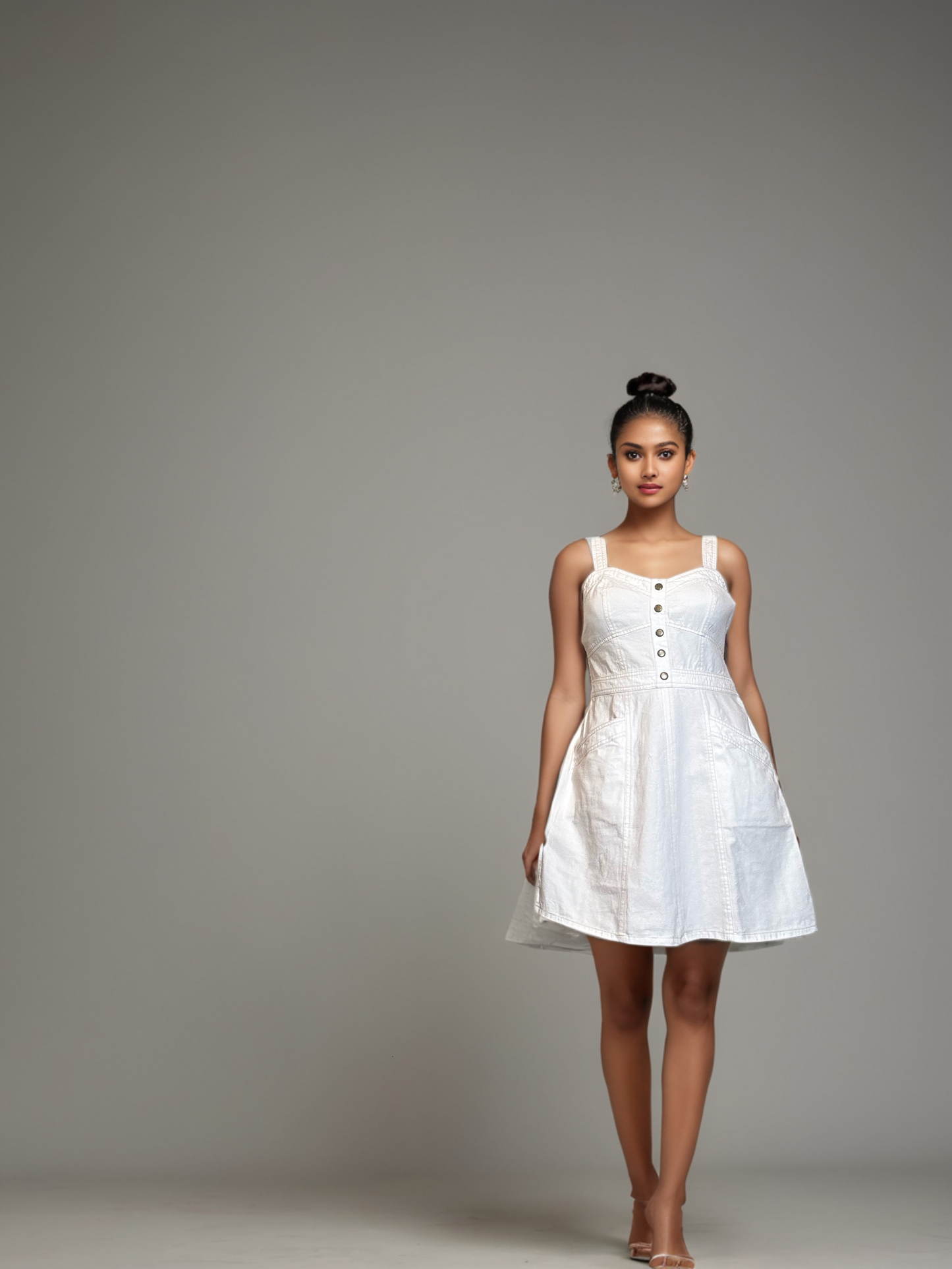 White Glamour Dress