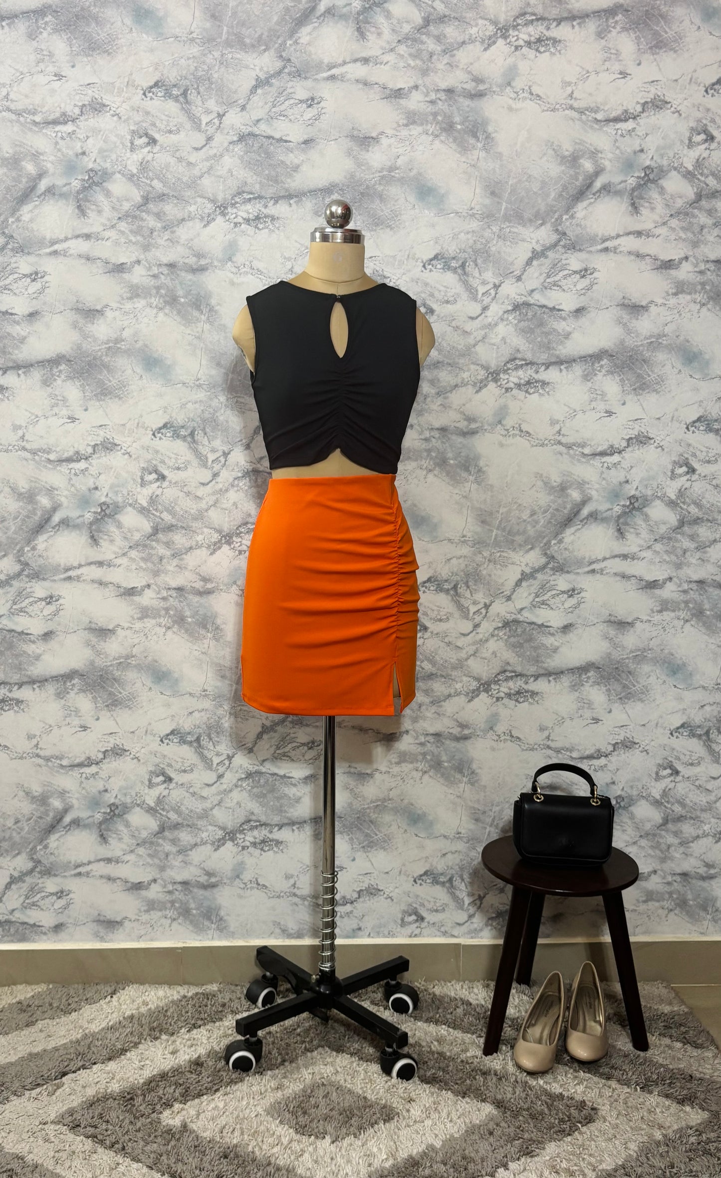 Tangerine Noir Co-ord Set