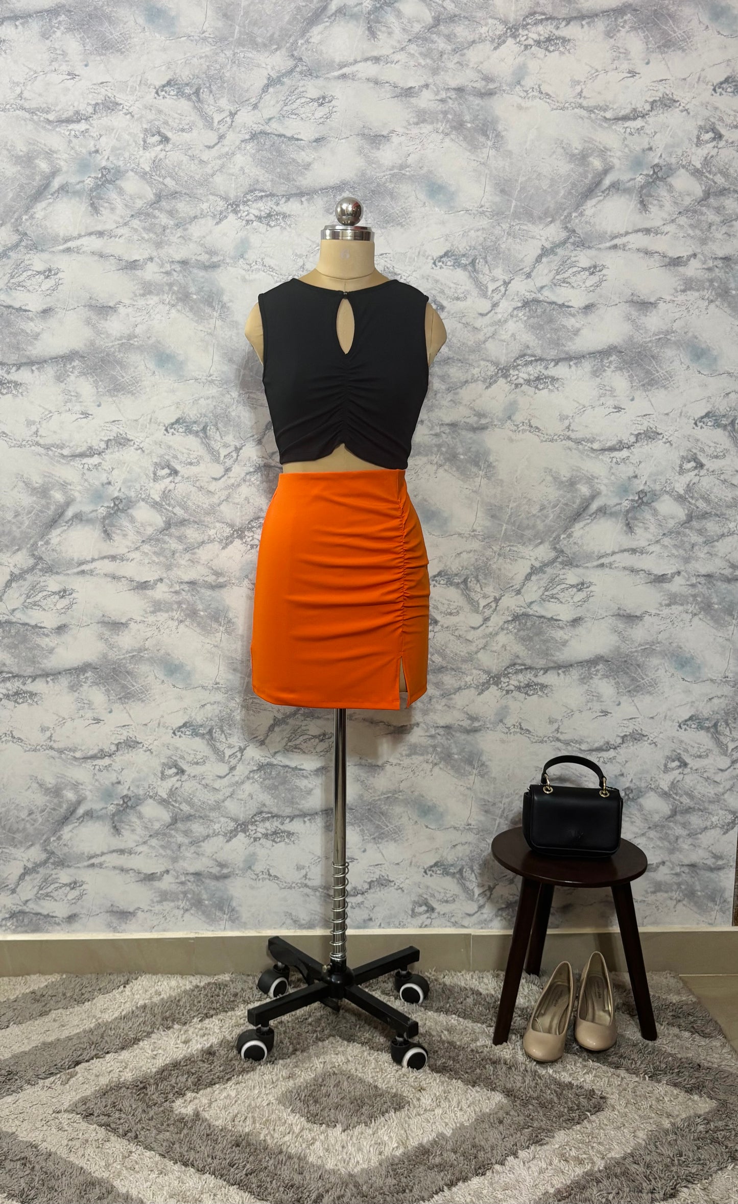 Tangerine Noir Co-ord Set