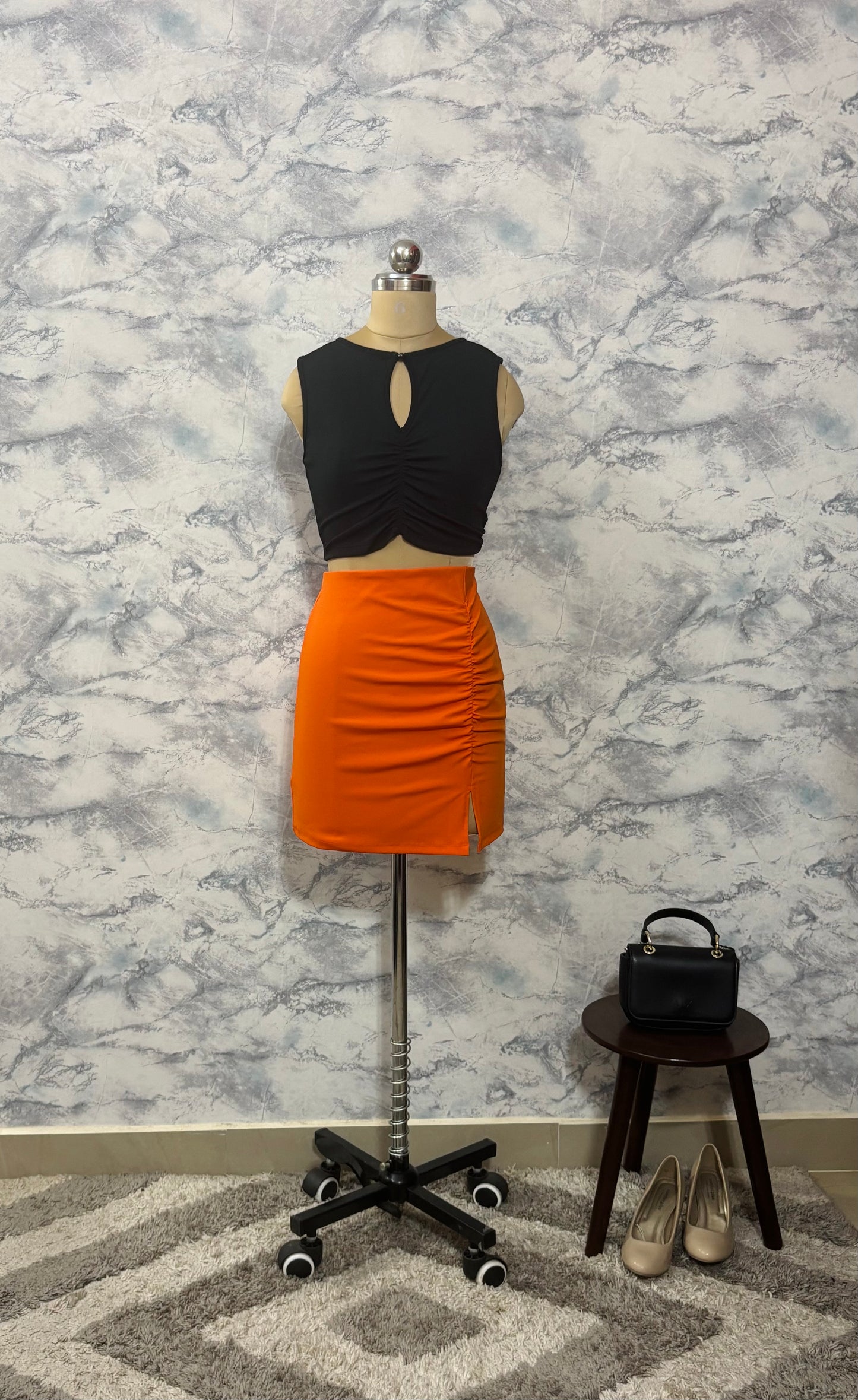 Tangerine Noir Co-ord Set