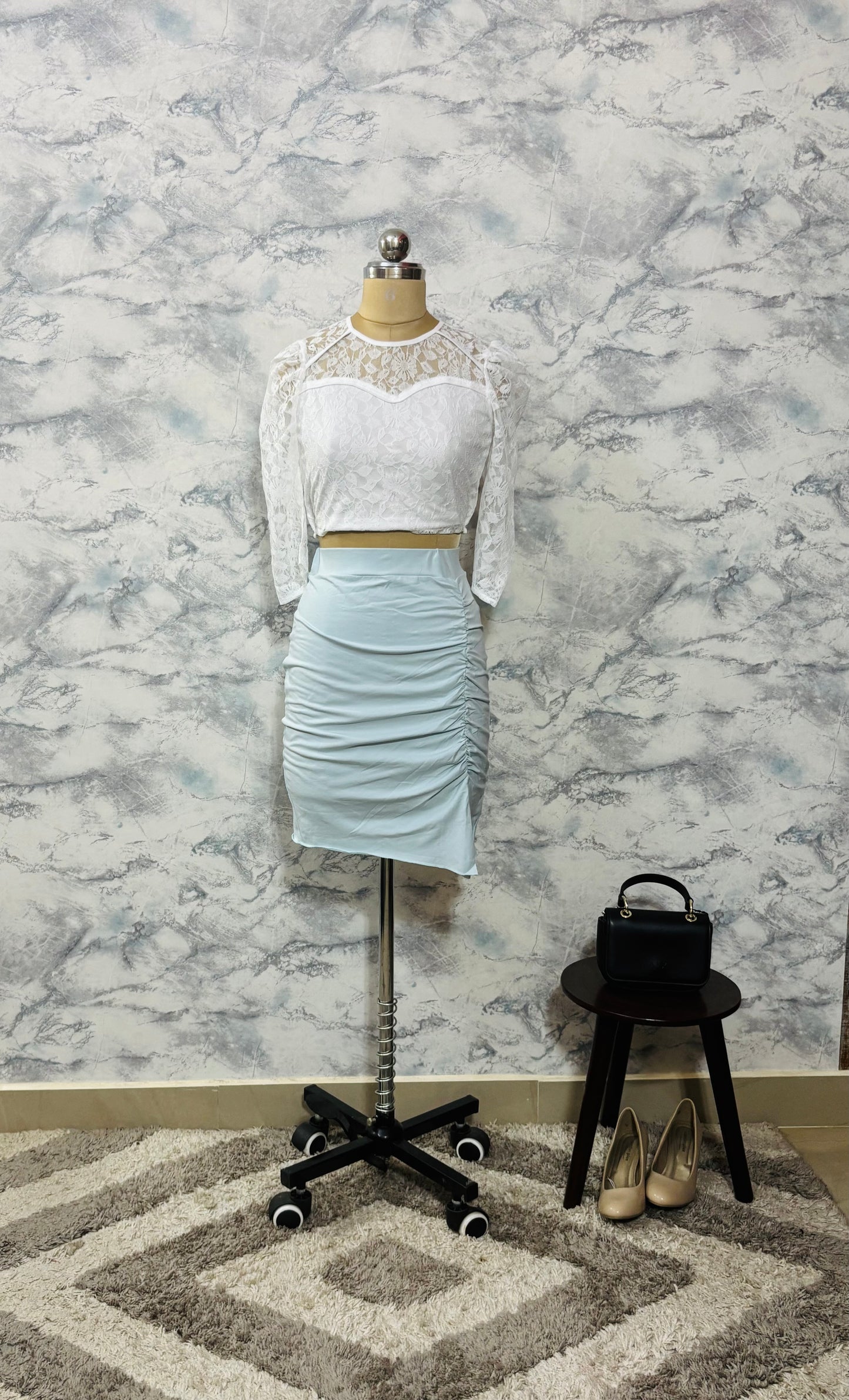 Sky Frost Co-ord Set