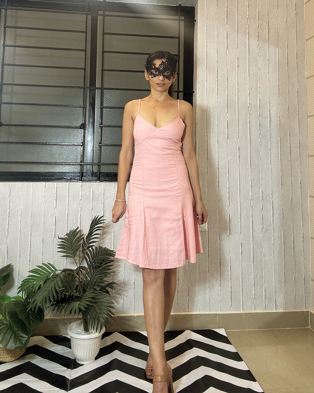 Rosé Radiance Dress