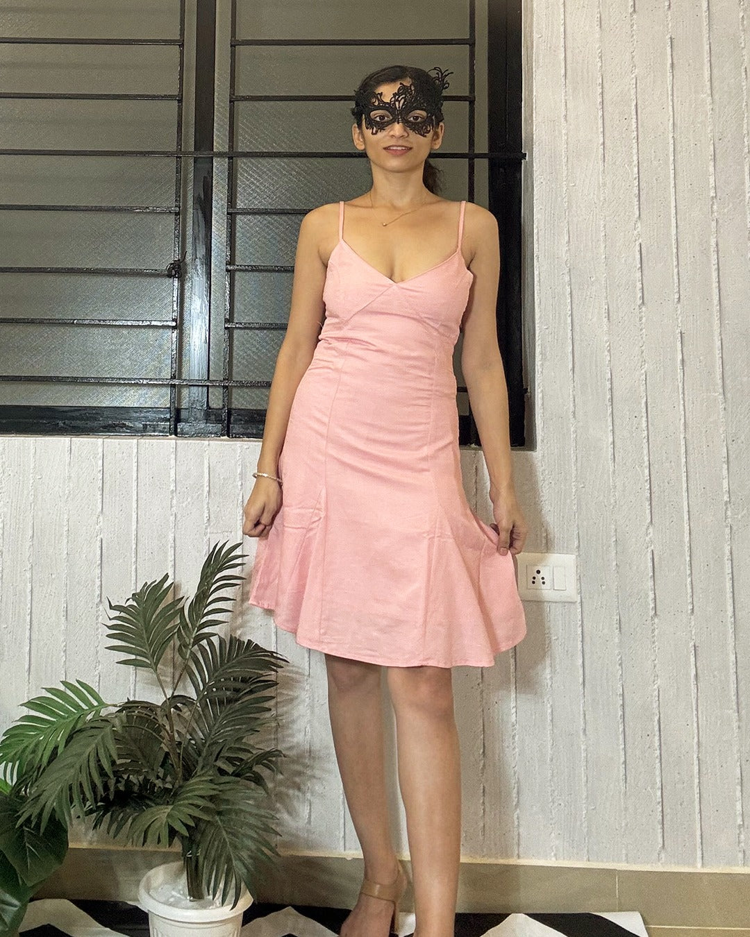 Rosé Radiance Dress