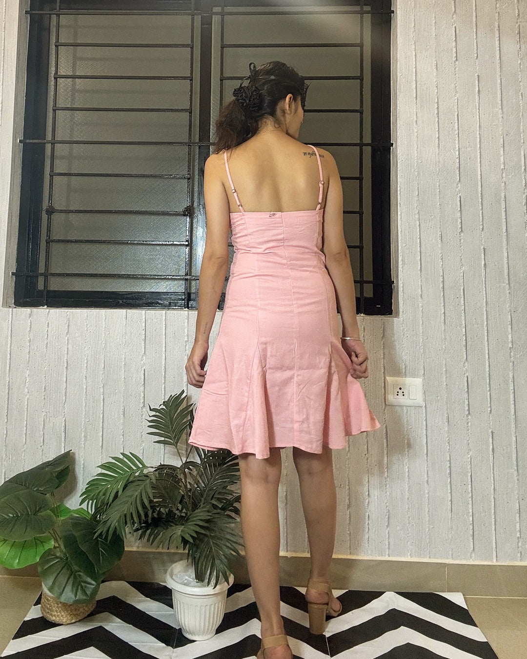 Rosé Radiance Dress