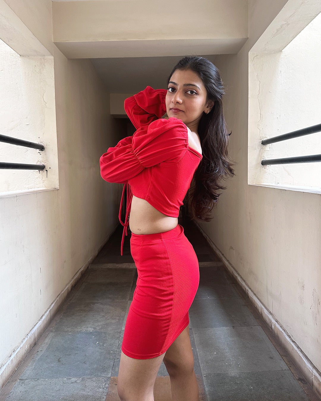 Scarlet Flame Co-ords Set