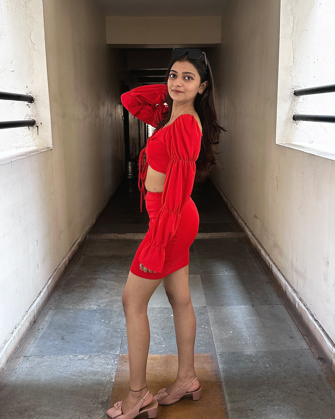 Scarlet Flame Co-ords Set
