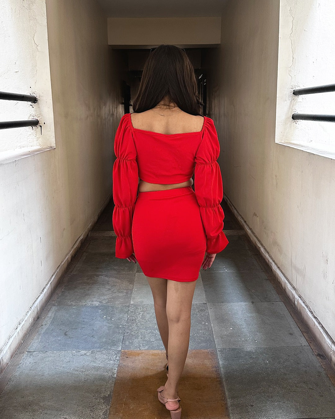 Scarlet Flame Co-ords Set