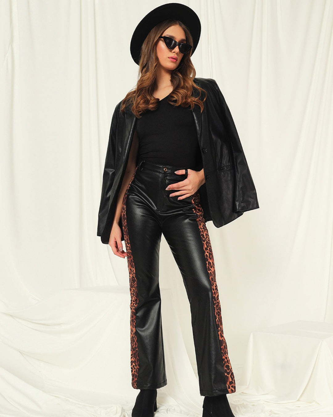 Midnight Edge Leather Pants