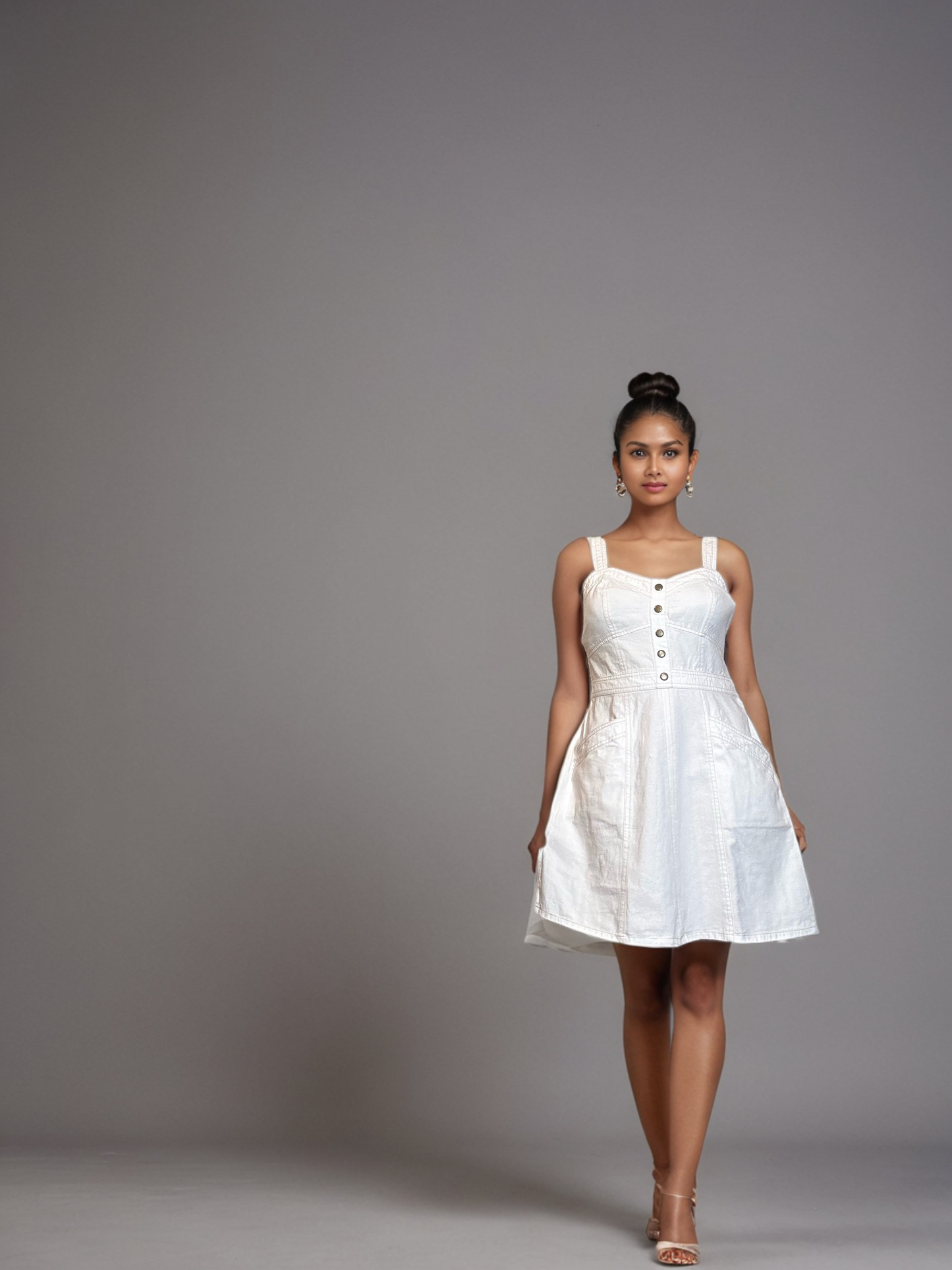 White Glamour Dress