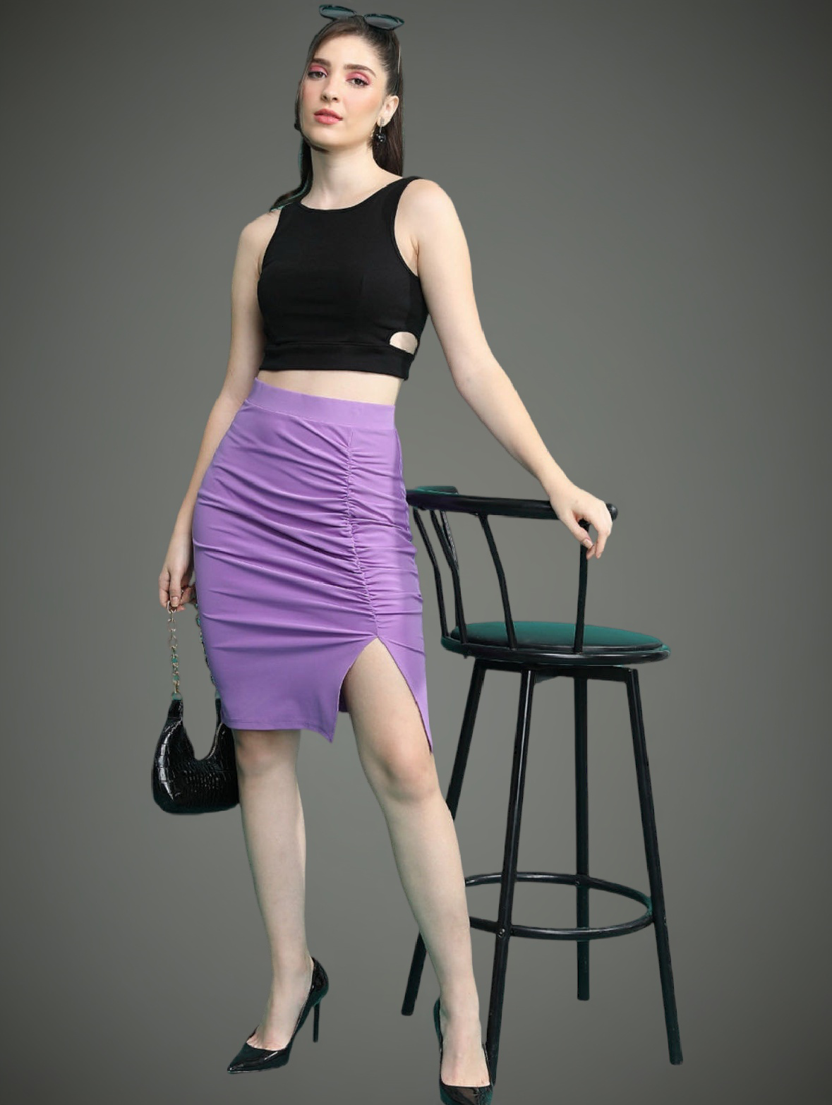 Violet Vibe Skirt