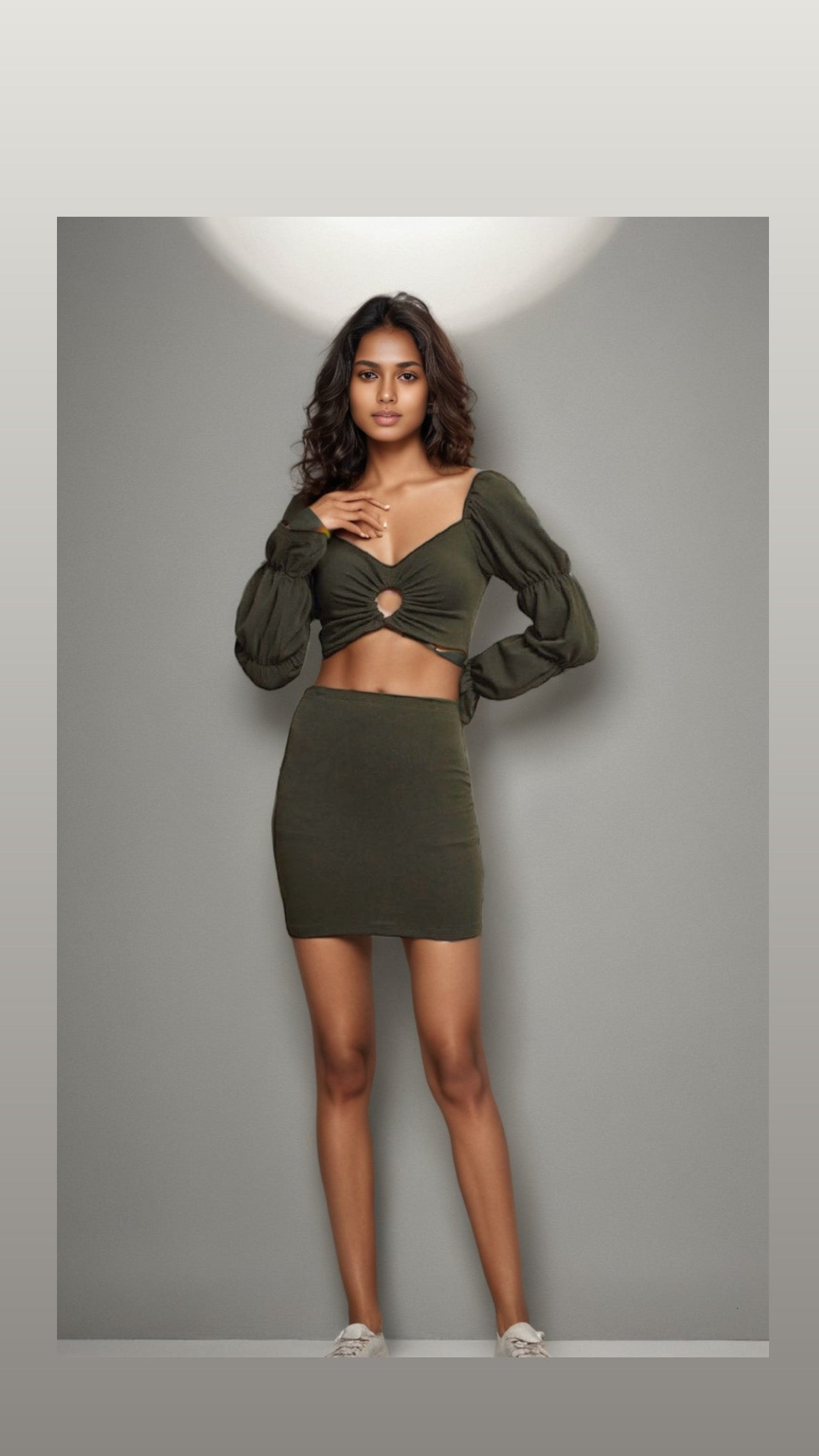 Olive Luxe Co-ords Set