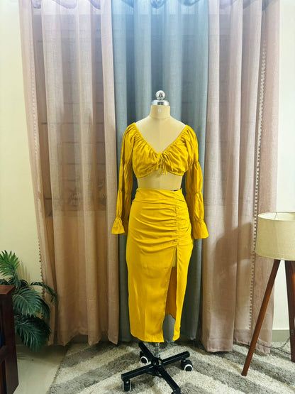 Yellow Co-ord Set