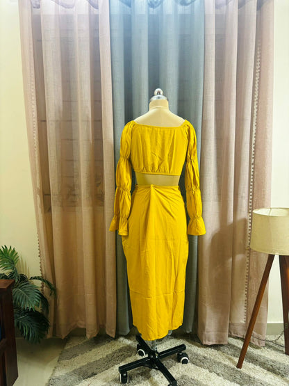 Yellow Co-ord Set