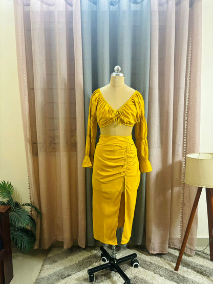 Yellow Co-ord Set