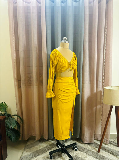 Yellow Co-ord Set