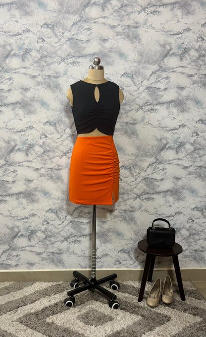 Tangerine Noir Co-ord Set