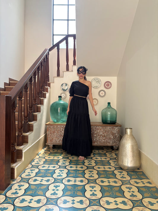 Black Stylish Co-Ords Set