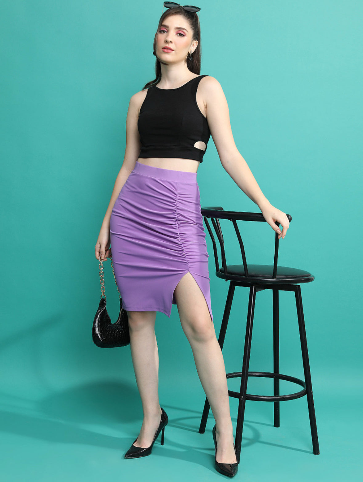 Violet Vibe Skirt