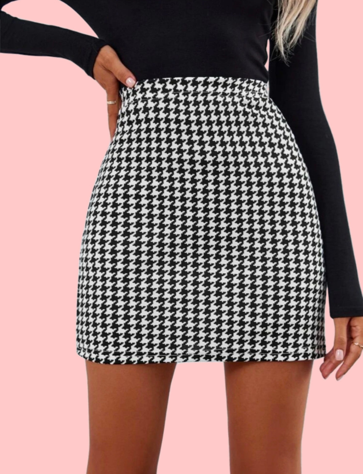 Black And white Skirts