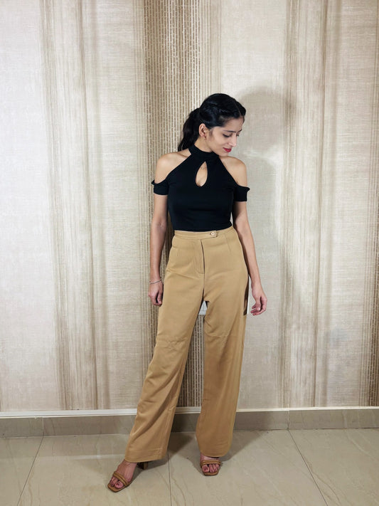 Midnight Muse Cut-Out Top