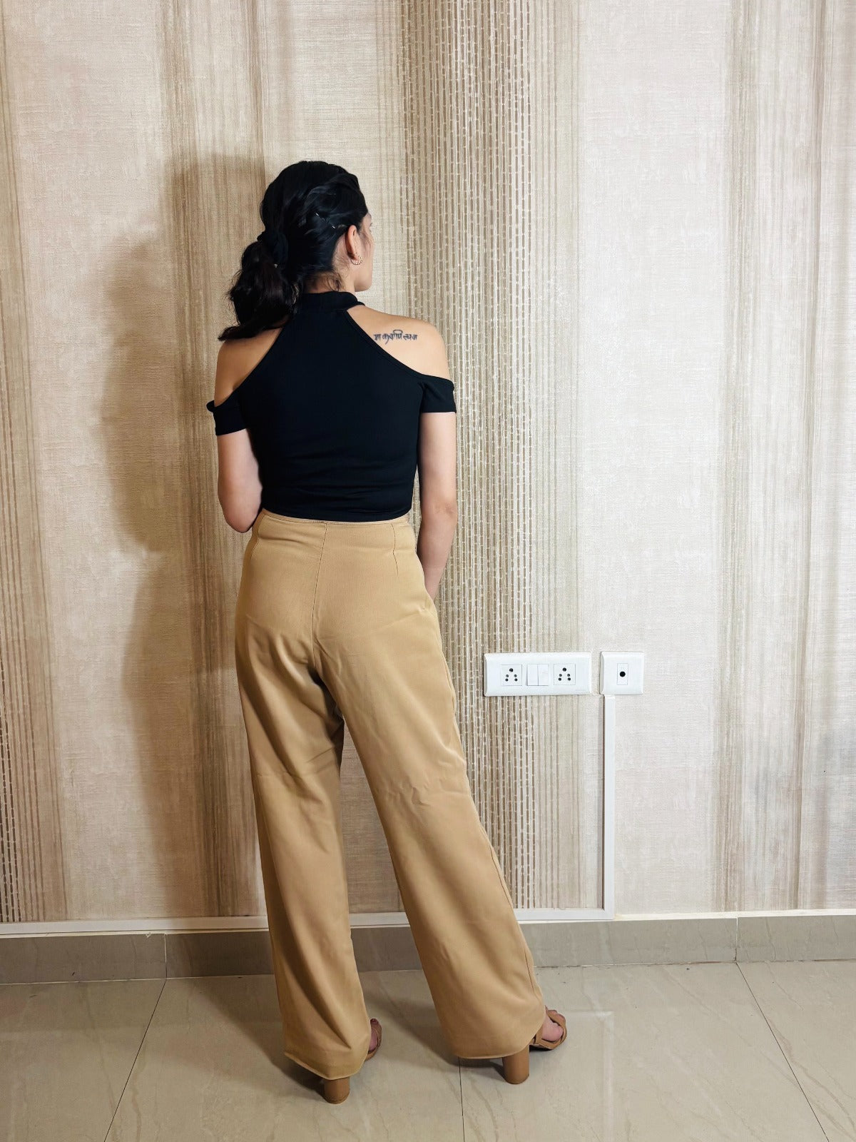 Midnight Muse Cut-Out Top