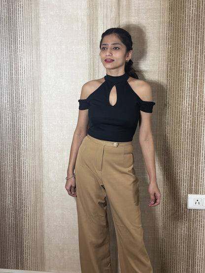 Midnight Muse Cut-Out Top