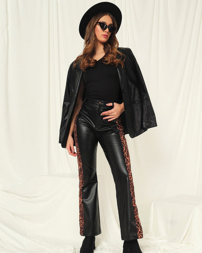 Midnight Edge Leather Pants