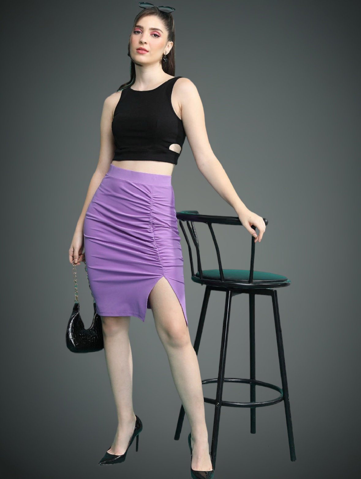Violet Vibe Skirt